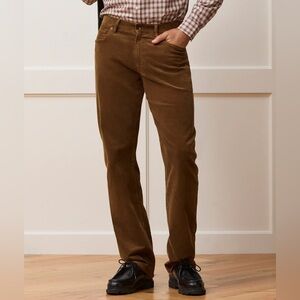 Todd Snyder Tan Slim Fit Corduroy Pants 32x32